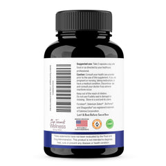 Sandhu's Thyroid Support packaging signals USA manufacturing assurances