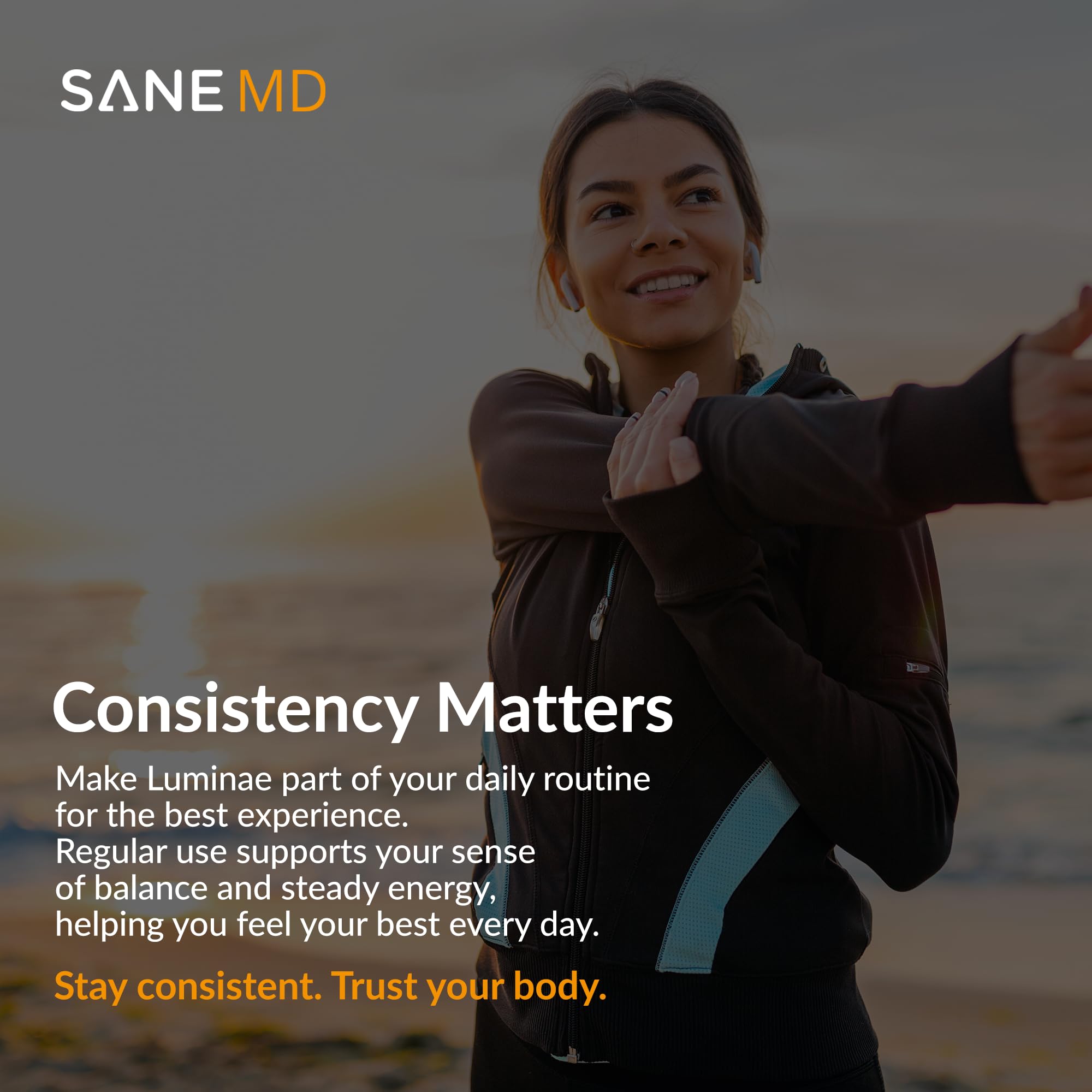SANE MD Luminae manufacturing facility scene conveys US-made quality