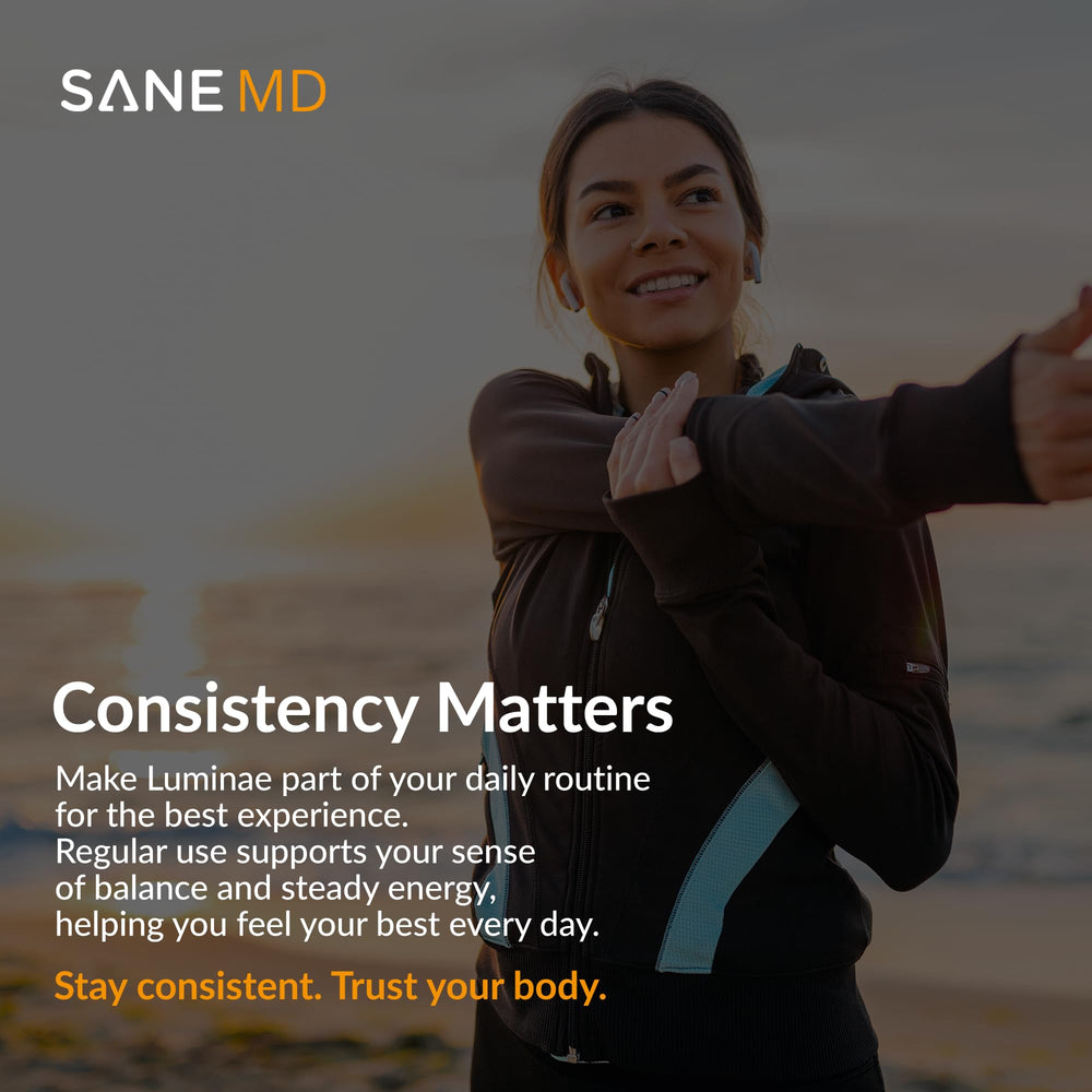SANE MD Luminae manufacturing facility scene conveys US-made quality