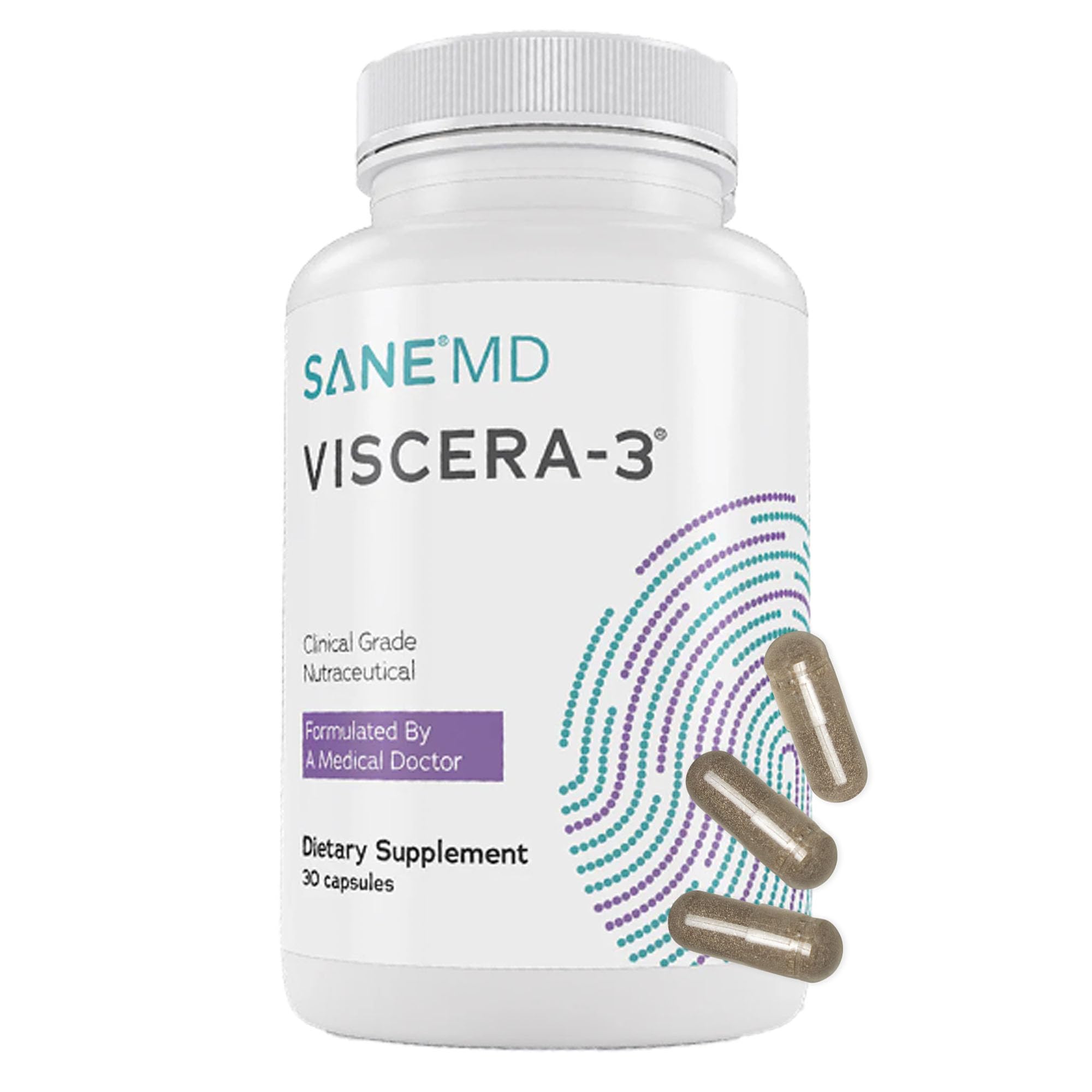 SANE Viscera-3 bottle pour for easy gut support
