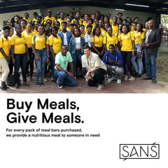 SANS Chocolate Lovers Bar 12-pack display for easy stocking.