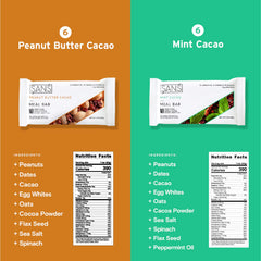 SANS Chocolate Lovers Bar foil-wrapped packaging ideal for travel.