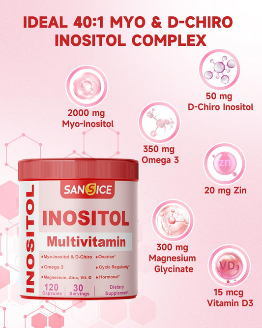 Close-up of SANSICE capsules for easy daily supplementation.