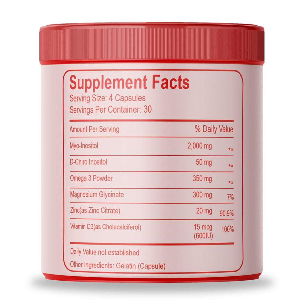 SANSICE Myo & D-Chiro Inositol daily-use scene suggests a calm wellness routine.