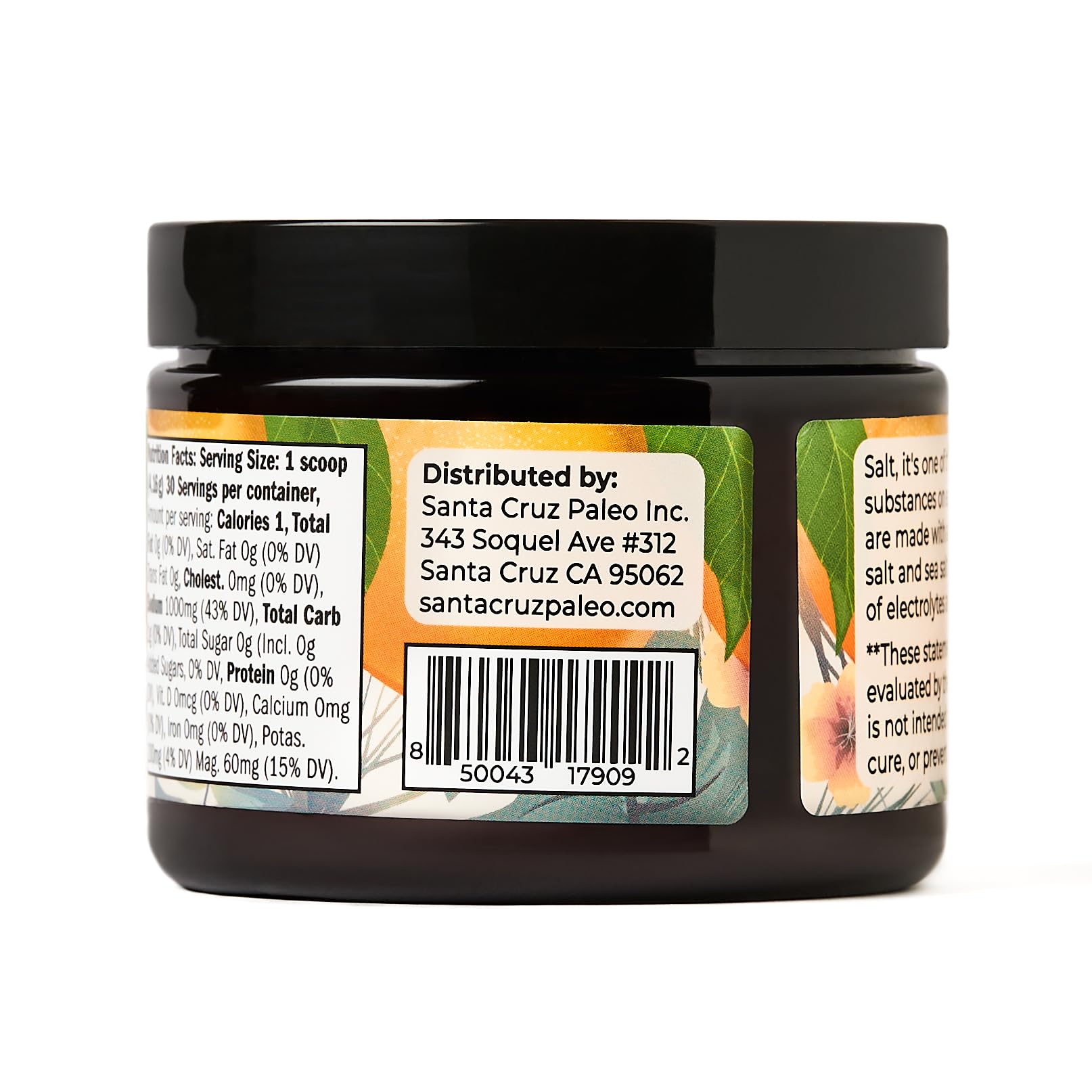 Santa Cruz Paleo electrolyte cup with multiple flavor options to try