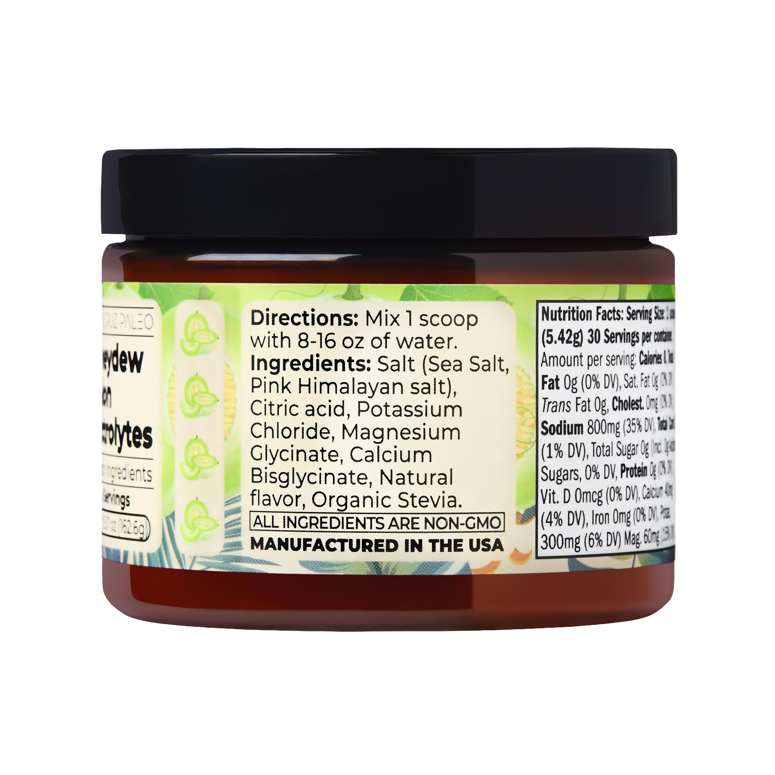 Hiking with Honeydew Melon electrolyte for outdoor hydration with minerals.