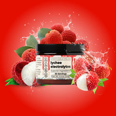 Santa Cruz Paleo Lychee on-the-go sachet ideal for travel hydration