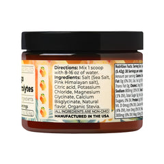 Santa Cruz Paleo Electrolyte Mango ingredients bowl highlights minerals.