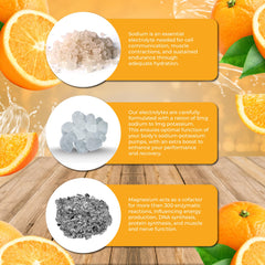 Santa Cruz Paleo orange powder poured into water for quick hydration