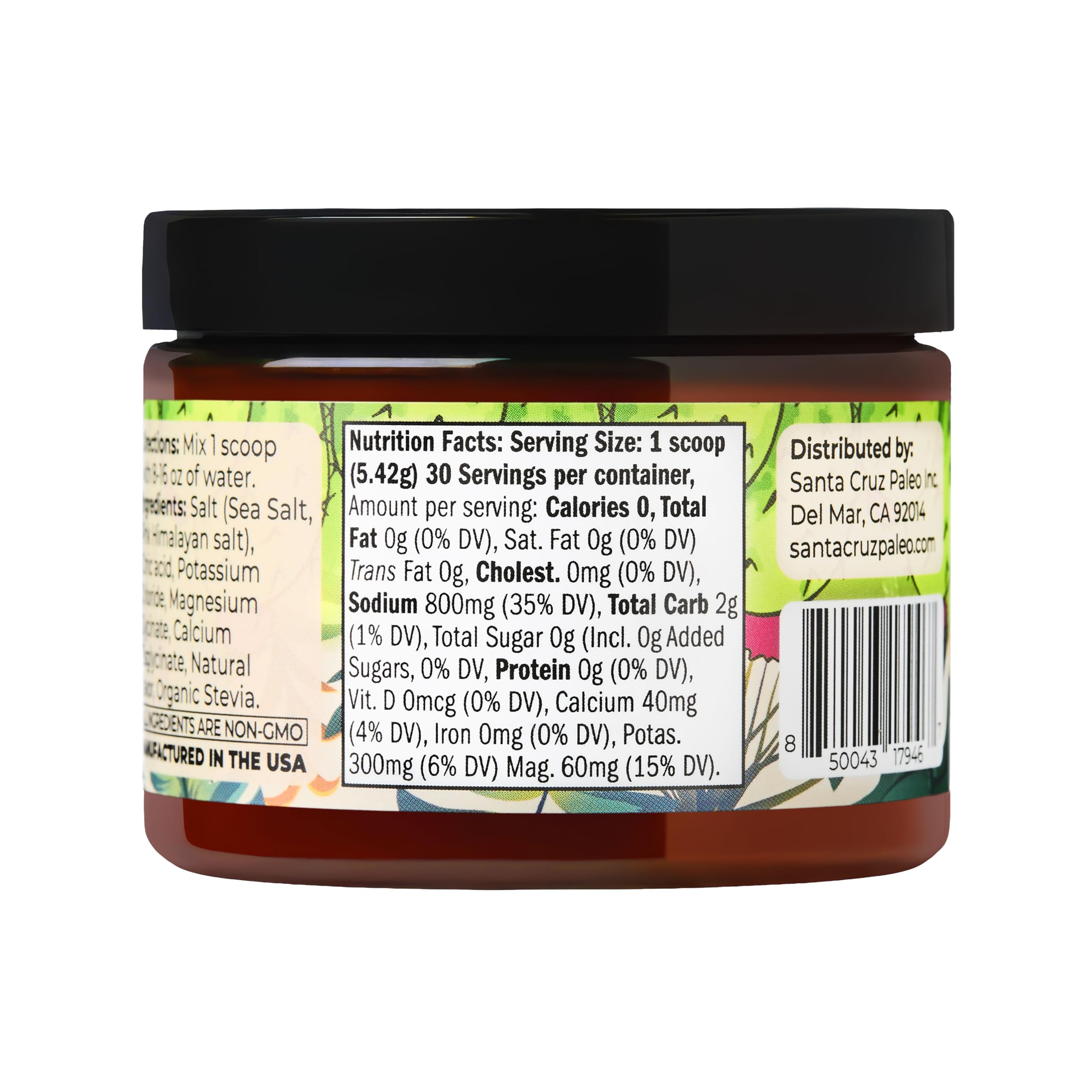 Santa Cruz Paleo prickly pear packaging front.