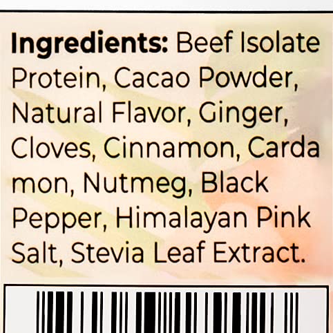 Santa Cruz Paleo horchata beef isolate powder dairy-free and keto friendly
