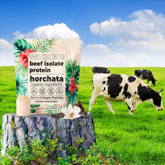 Santa Cruz Paleo horchata beef isolate powder gluten-free meal supplement