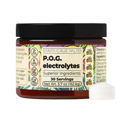 Santa Cruz Paleo P.O.G. bottle pour shows convenient hydration on the go.