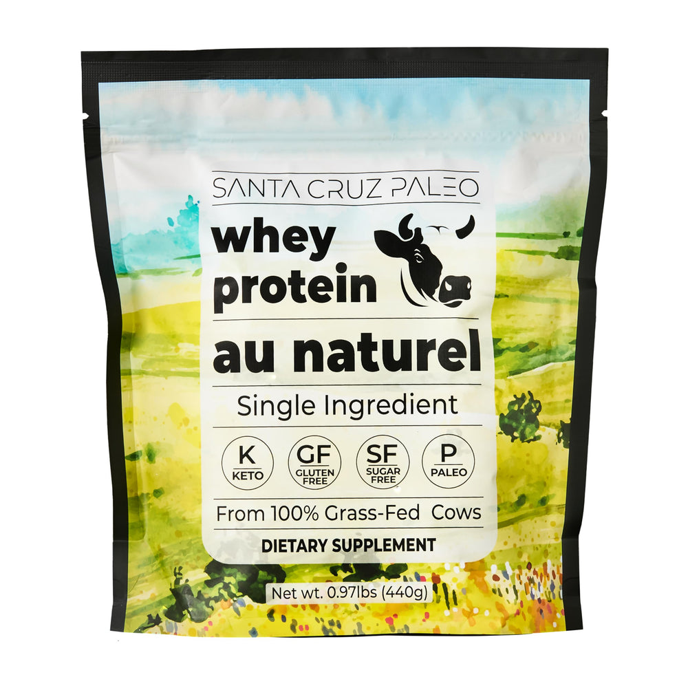 Santa Cruz Paleo Whey baking use demonstrates versatile protein in healthy recipes