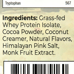 Preparation image of Santa Cruz Paleo Whey Chocolate used in a smoothie