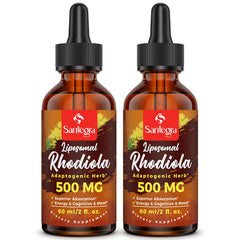 Santegra bottle of 57,000 mg rhodiola extract for energy support