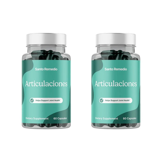 Santo Remedio Articulaciones TamaFlex bottle highlighting joint support blend