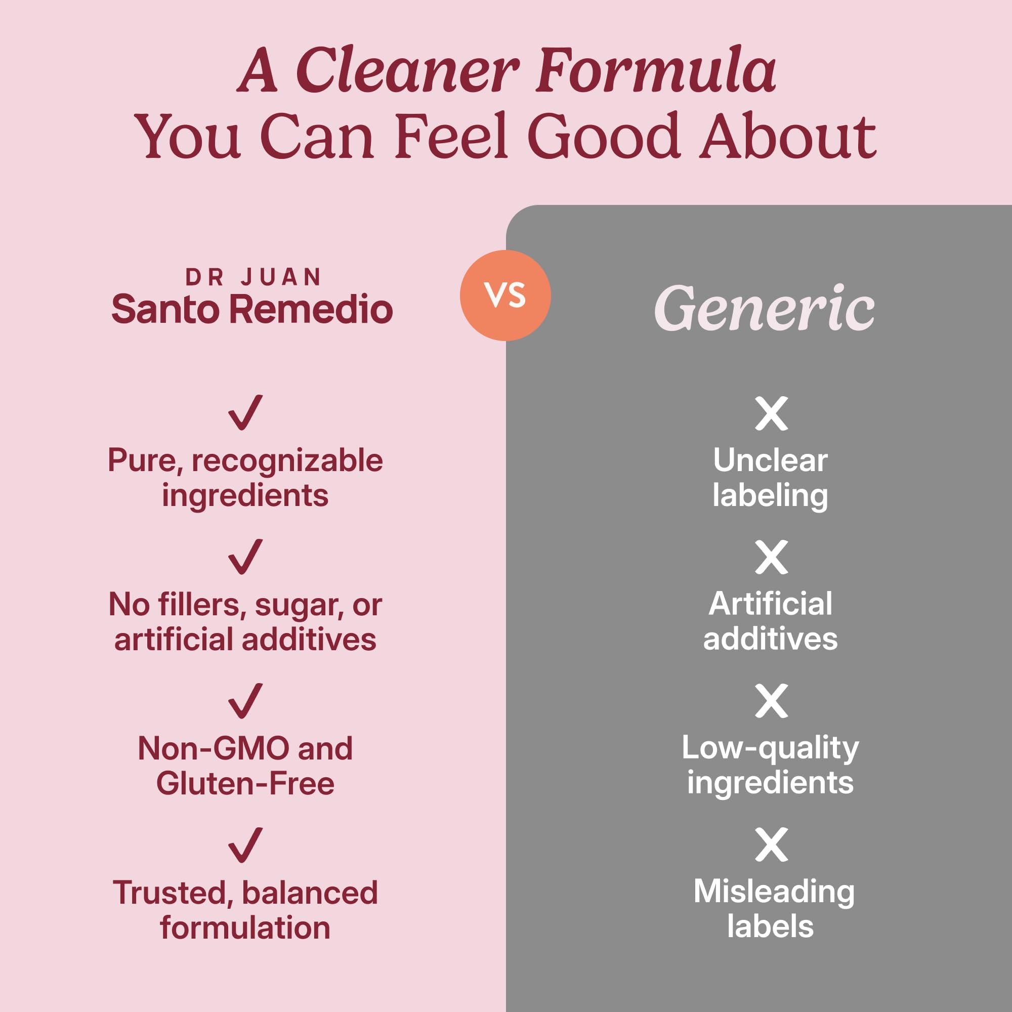 Santo Remedio Circulation Plus measuring scoop pouring into glass