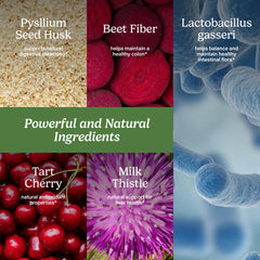 Beet fiber closeup from Santo Remedio Colon Plus for natural fiber content