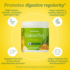 Santo Remedio Colon Plus probiotics capsules for gut flora support