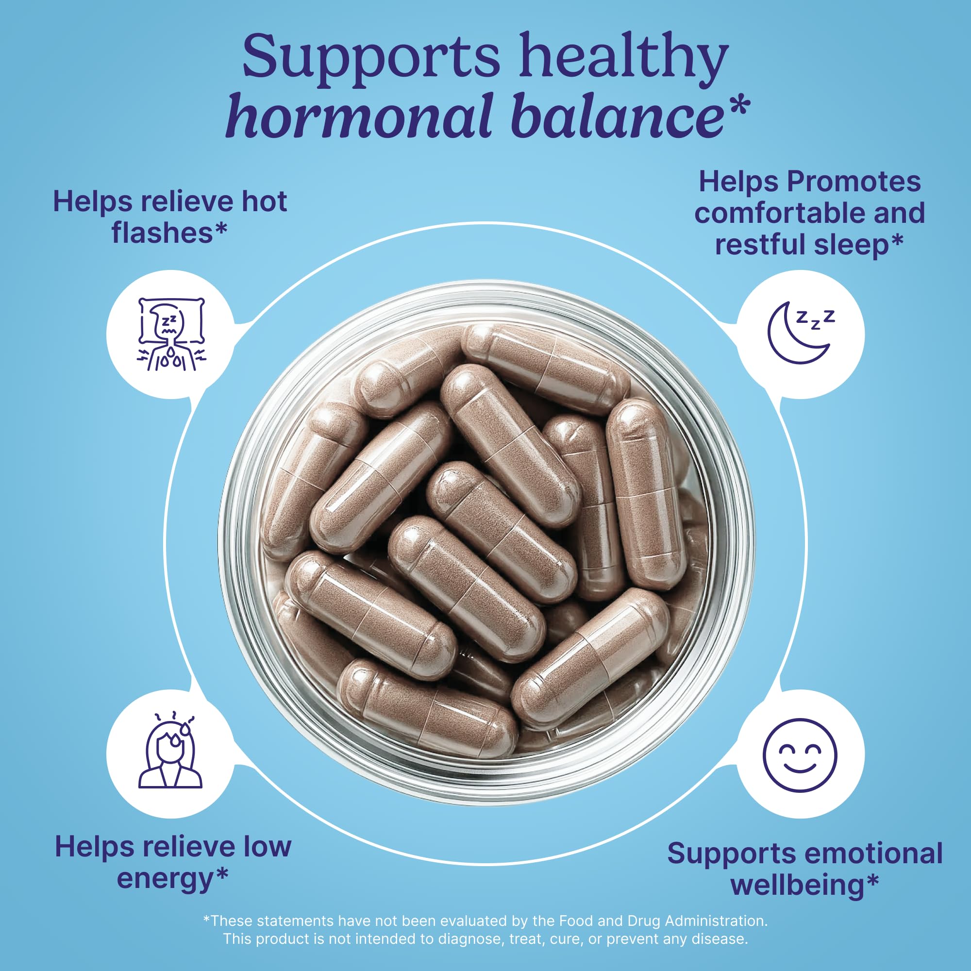 Santo Remedio Siberian Rhubarb extract visual for menopause support.