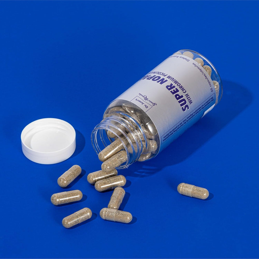 Santo Remedio Super Nopal exclusive formula on packaging.