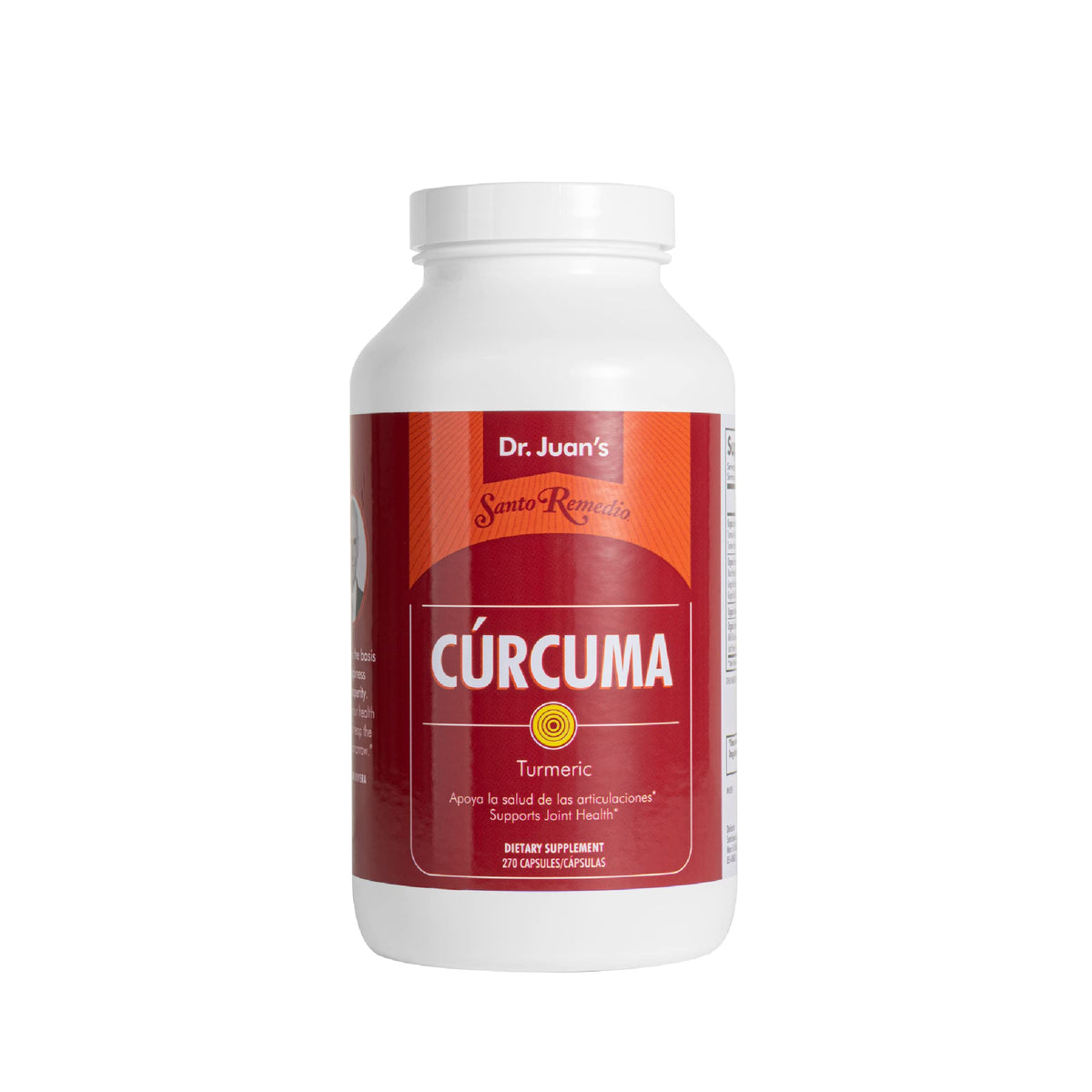 Santo Remedio Turmeric bottle ready for daily joint support.