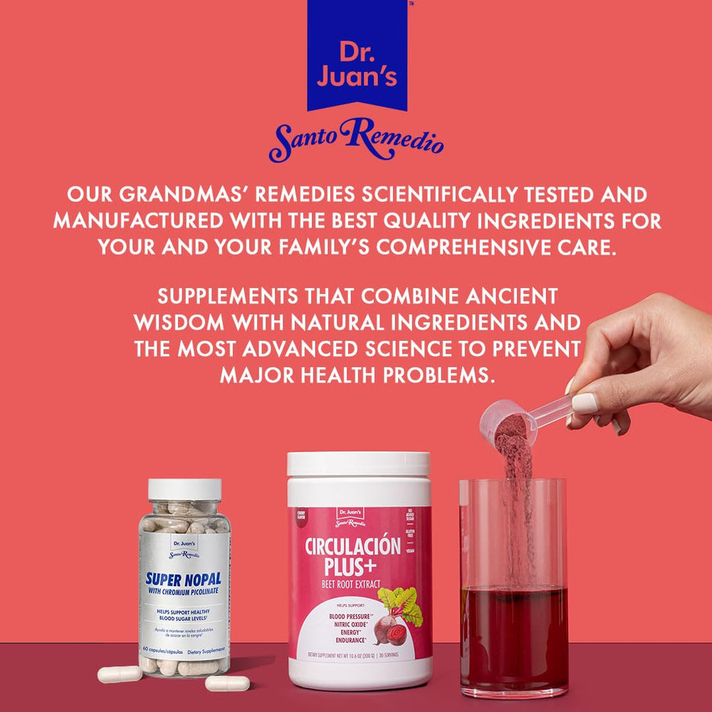 Santo Remedio Turmeric no artificial flavors seal for purity.