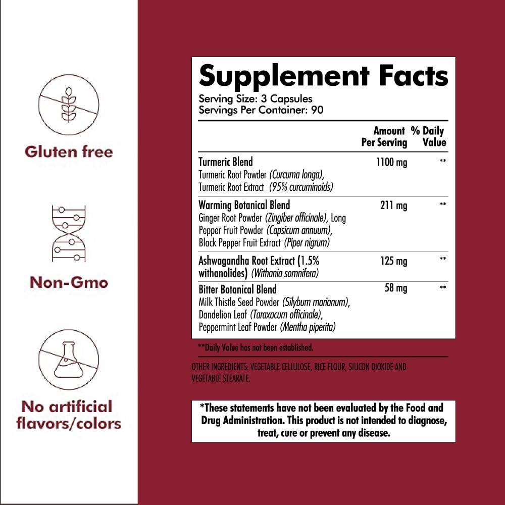 Santo Remedio Turmeric pouring capsules for easy daily intake.
