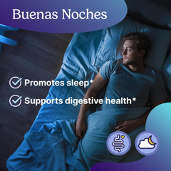 Santo Remedio Zylaria Sleep Blend capsules support calm nights.