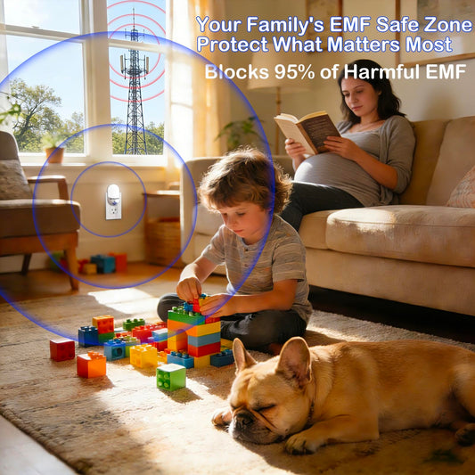 Sapbontchi EMF blocker covers up to 3000 sq ft for larger spaces.