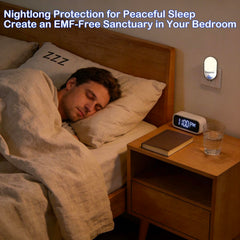 Sapbontchi EMF neutralizer transforms electrical currents into balanced energy in living areas.