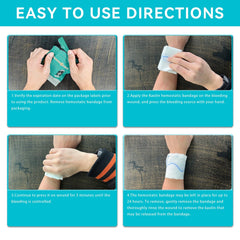Sapbontchi Quick Clot Gauze medical-grade weave detail