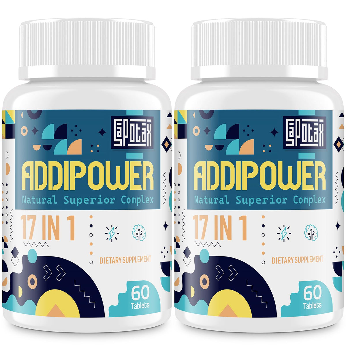 Sapotax 17-in-1 brain supplement bottle for daily focus