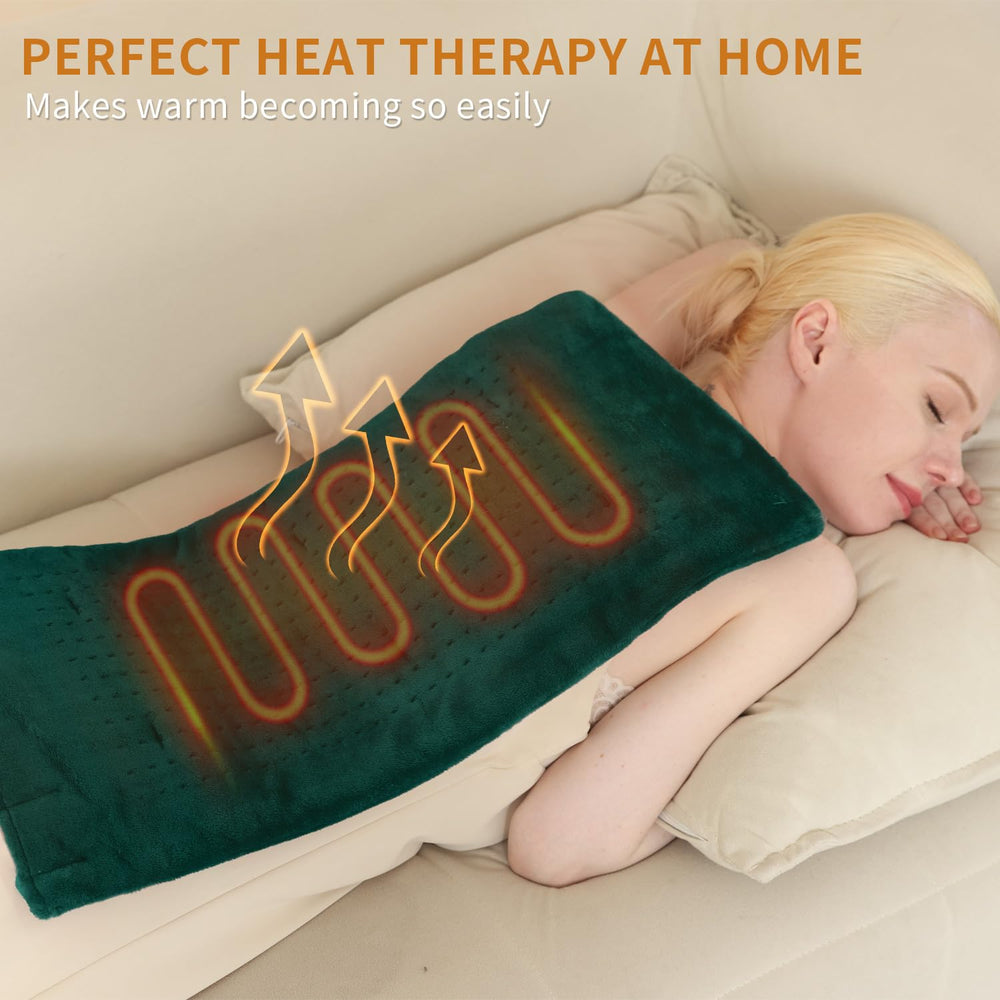 SAROO supports dry or moist heat for deeper comfort.