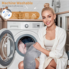 SAROO heating pad machine-washable cover for easy care