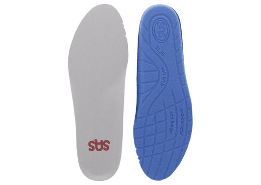 SAS Cool Step Footbed heel cupped for cradle-fit and stability.