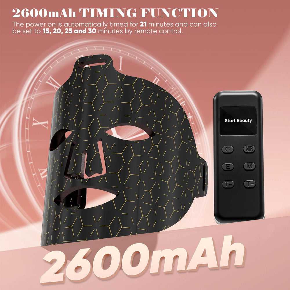 Satisure Red Light Mask wearable design for comfortable routines.