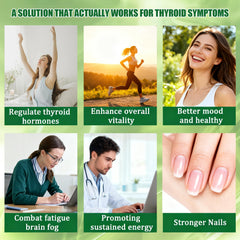 Close-up dropper releasing a dose of Savari Actora thyroid support.