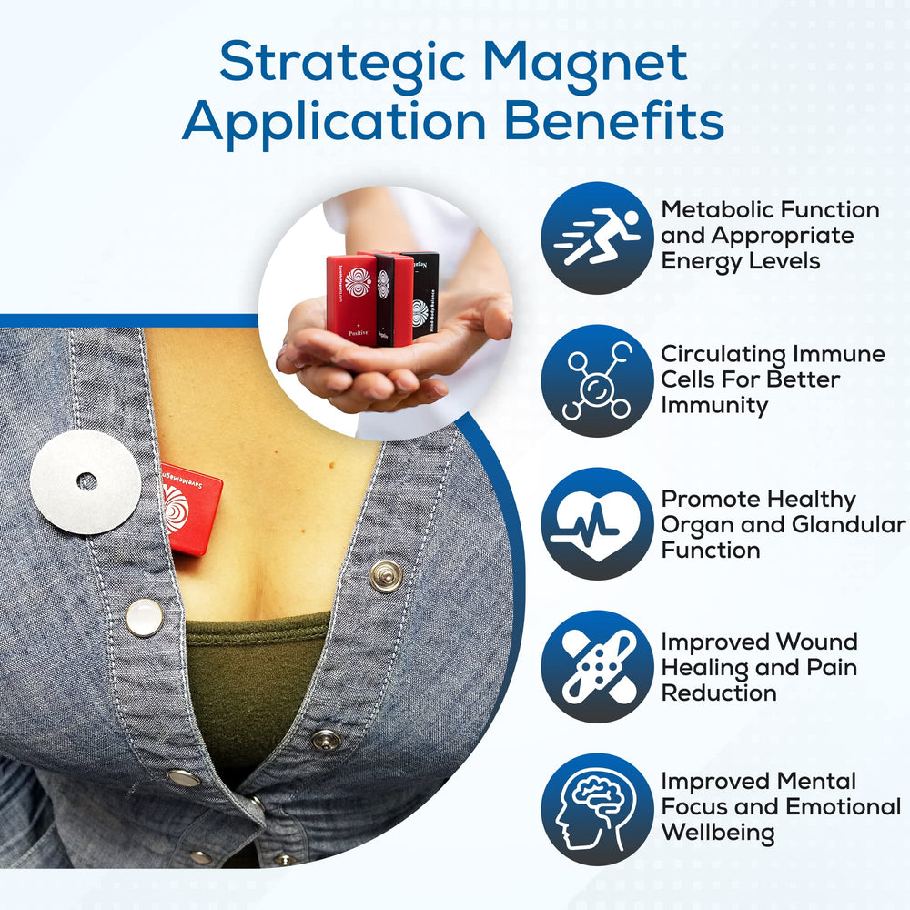 Hypoallergenic plastic casing keeps magnets safe and durable.
