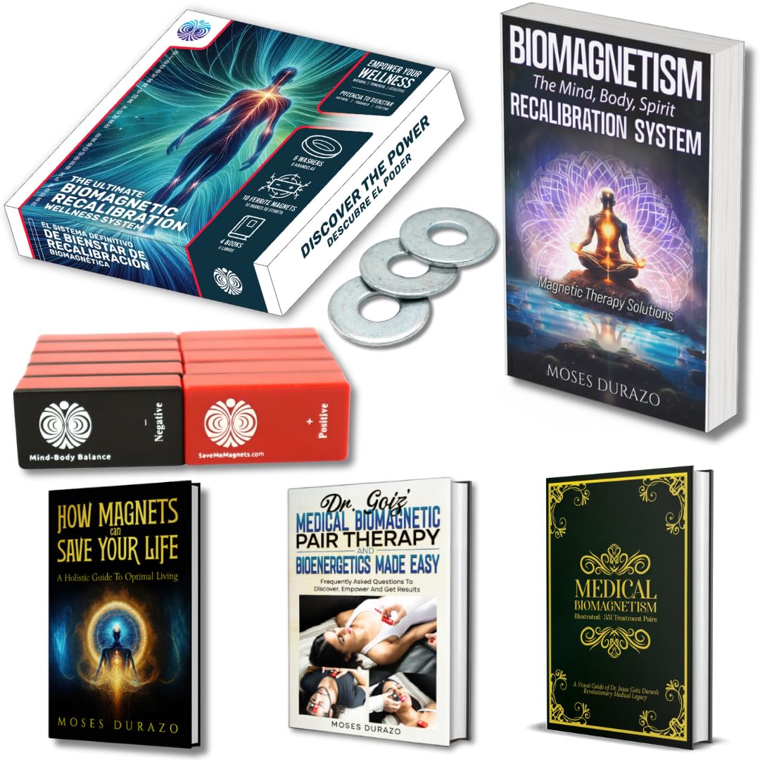 SaveMeMagnets biomagnetism wellness kit with therapeutic magnets for relaxation.