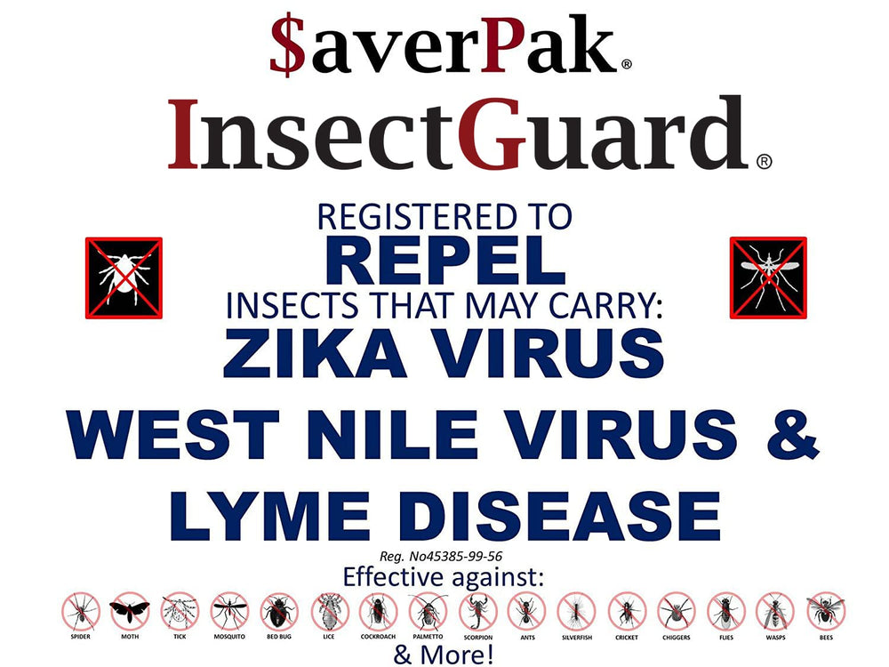 InsectGuard spray mist demonstrates even coverage on fabric.