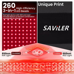 SAVILER 260 LEDs close-up emphasizing dense light source.