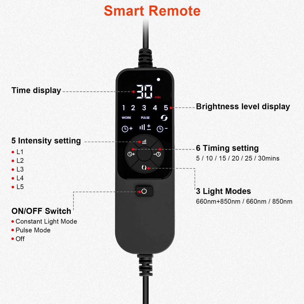 SAVILER 360-degree rotatable lamp head targets face, neck, and joints