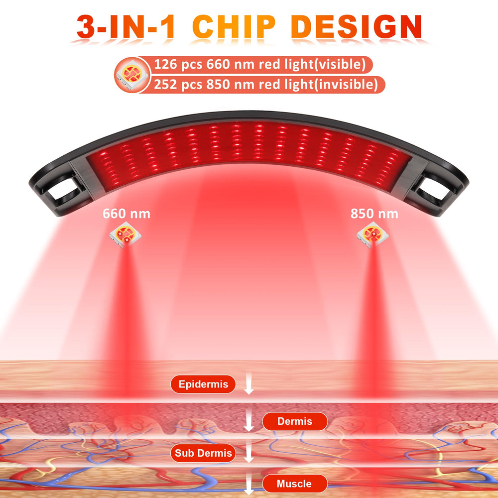 SAVILER home-use design with clear LED display facilitates easy session setup.