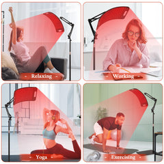 SAVILER red light therapy may support blood flow and muscle comfort in targeted areas.