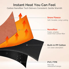 SAVIOR HEAT cushion with battery pack for cordless warmth on the go