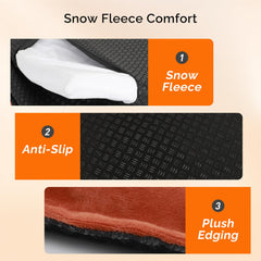 SAVIOR HEAT cushion with USB charging cable for easy recharging