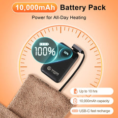 SAVIOR HEAT cushion highlighting up to 10 hours of warmth