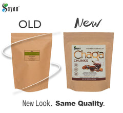 Sayan chaga chunks close-up on textured bark, highlighting premium wild-harvested quality.